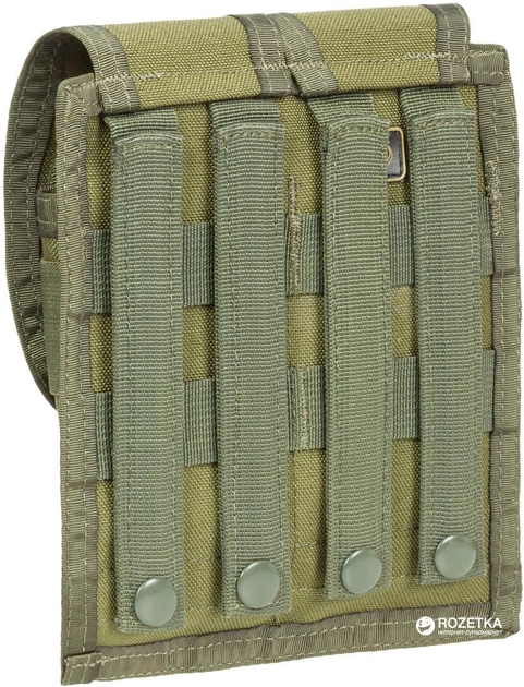 Подсумок для магазинов AK / M4 P1G-Tac MOLLE Rifle Mag's Covered Pouch RMCP P020000OD Оливковый (2000980345625) - изображение 2