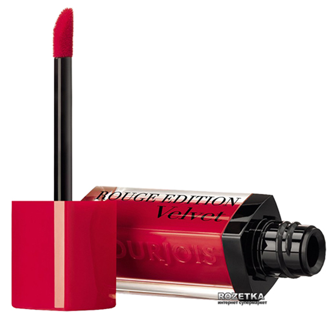 Помада Bourjois Rouge Edition Velvet жидкая 3 Алый (3052503260310) – в ...