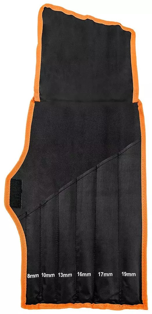 Zestaw klucze oczkowych NEO Tools z grzechotką 8 - 19 mm 6 szt. 09-370 (5907558483109) - obraz 5