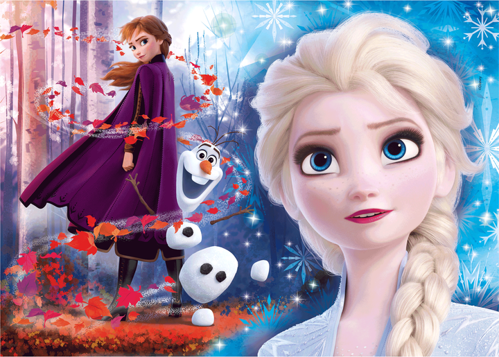 Puzzle Clementoni Frozen II 2 w 1 2 x 60 elementów 21609 (8005125216093) - obraz 2