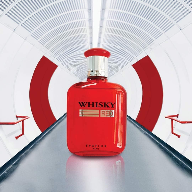Набір Туалетна вода для чоловіків Evaflor Whisky Red 100 мл + 10 мл + 20 мл (3509169930939) - зображення 5