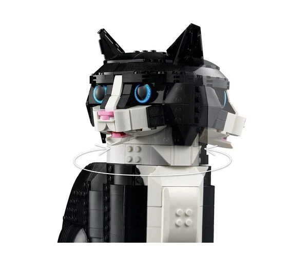 はちこ Конструктор LEGO Ideas 21349 Чорно-білий кіт (21349) – игрушки с