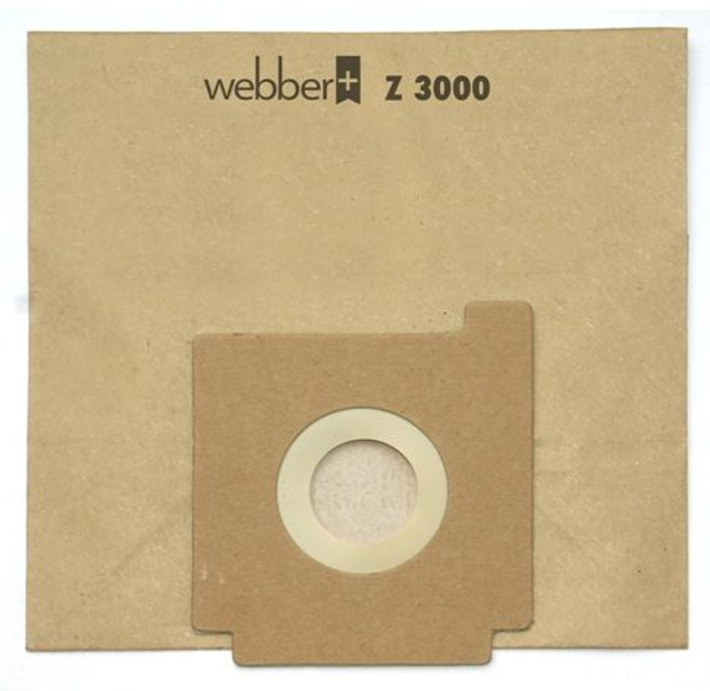 Набір мішків для пилососа Webber Zelmer 3000 (02WWZ3000) - зображення 3