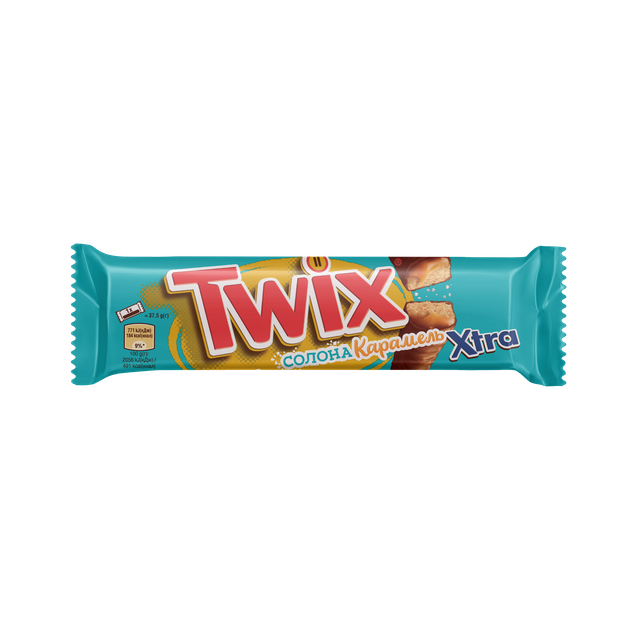 Упаковка Twix с соленой карамелью 75 г х 24 шт (5000159568364) - Фото 3 Упаковка Twix с соленой карамелью 75 г х 24 шт (5000159568364) - изображение 3