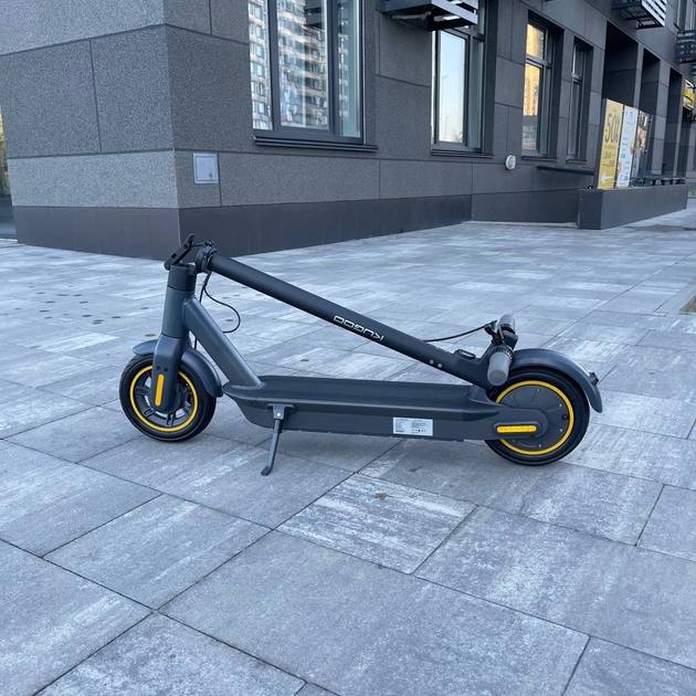 Електросамокат KUGOO G30 Max 18Ah сірий з посиленим акумулятором - зображення 6