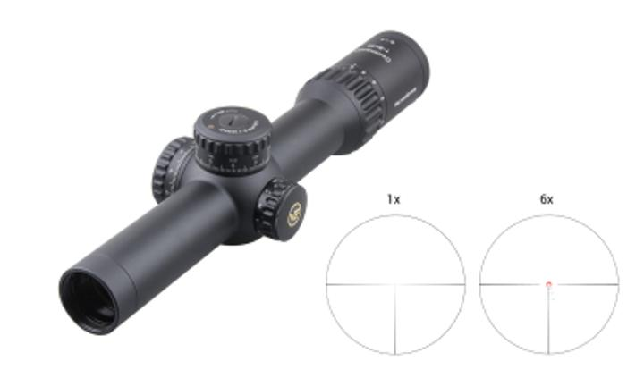 Прицел оптический Vector Optics Continental 1-6x28 (34mm) illum. FFP Tactical - изображение 1