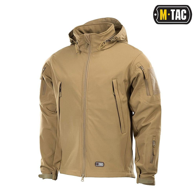 Тактический теплый комплект формы M-Tac Soft Shell Winter Coyote XL - изображение 2