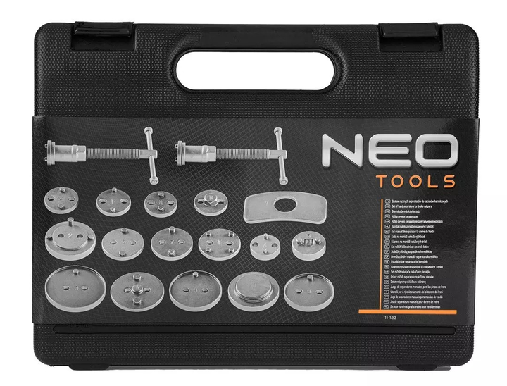 Набір ручних сепараторів NEO Tools для гальмівних супортів 12 шт. 11-123 (5907558419993) - зображення 5