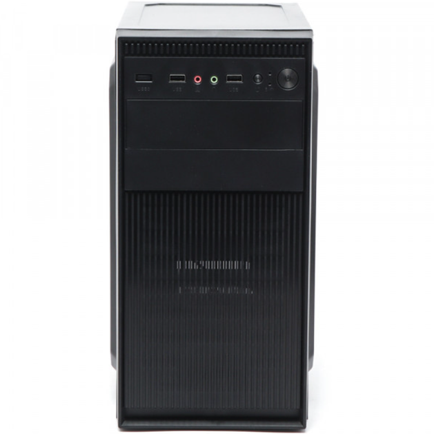 Корпус для комп'ютера Casecom GN-1718 450W-120mm USB 3.0 mATX Black (GN-1718-450) - Фото 2 Корпус для комп'ютера Casecom GN-1718 450W-120mm USB 3.0 mATX Black (GN-1718-450) - зображення 2