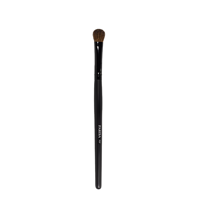 Пензель для розтушування тіней Parisa Cosmetics натуральний ворс поні Р-37 - Фото 1 Пензель для розтушування тіней Parisa Cosmetics натуральний ворс поні Р-37 - изображение 1