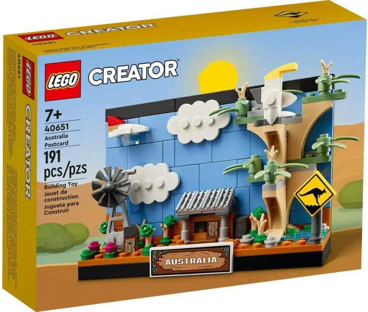 Конструктор LEGO Creator Australia Postcard 191 деталь (40651) (955555904642228) - Уцінка - зображення 1