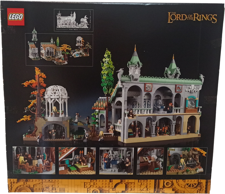 Конструктор LEGO Icons Володар перснів: Рівендел 6167 деталей (10316) (955555906516990) - Уцінка - зображення 2