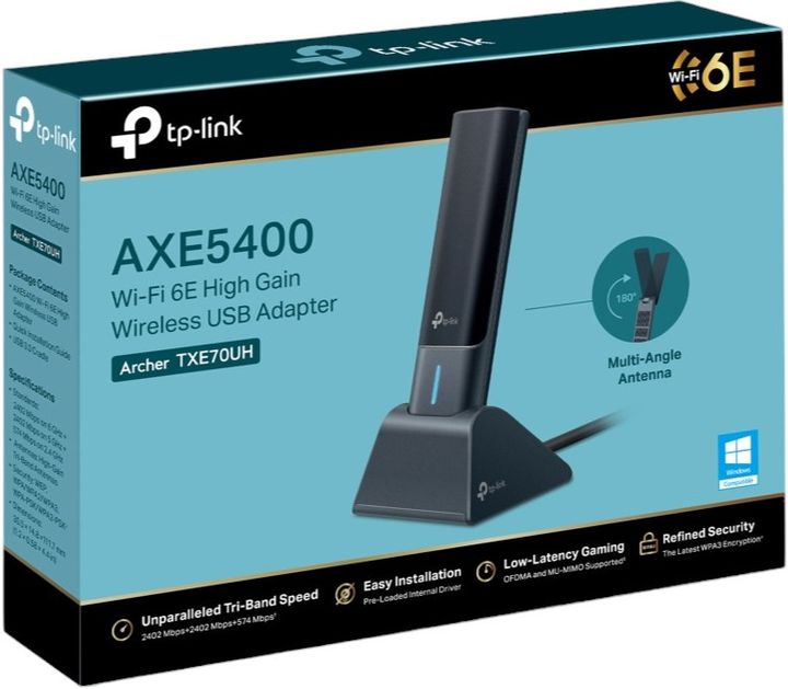 Adapter sieciowy TP-LINK Archer TXE70UH - obraz 4