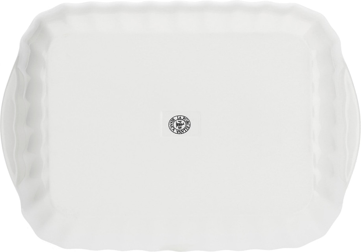 Naczynie do zapiekania La Porcellana Bianca Pieve prostokątne porcelana 32 x 22 cm (8027549091384) - obraz 3