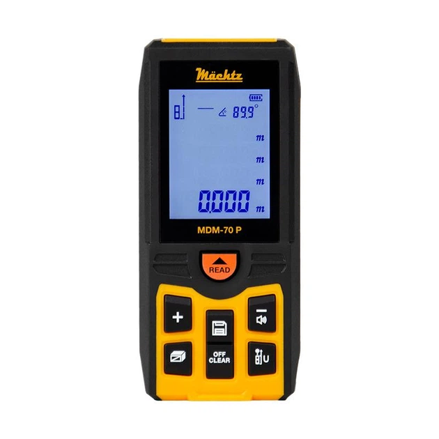 Лазерный дальномер с цифровым угломером Machtz MDM-70 P, рулетка - изображение 10