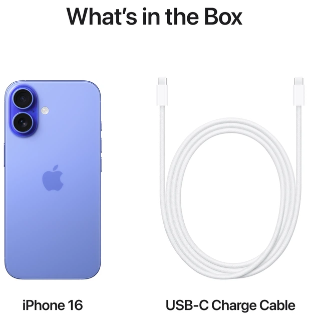 Мобильный телефон Apple iPhone 16 256GB Ultramarine (MYEH3SX/A