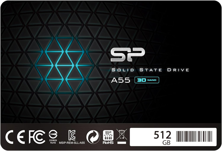 Dysk SSD Silicon Power Ace A55 512GB 2.5" SATAIII SLC (SP512GBSS3A55S25RR) - obraz 1