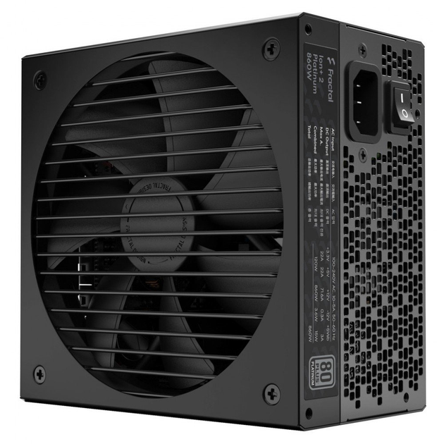 Блок питания Fractal Design 860W Ion + 2 Platinum (FD-P-IA2P-860-EU)[74291] - изображение 1