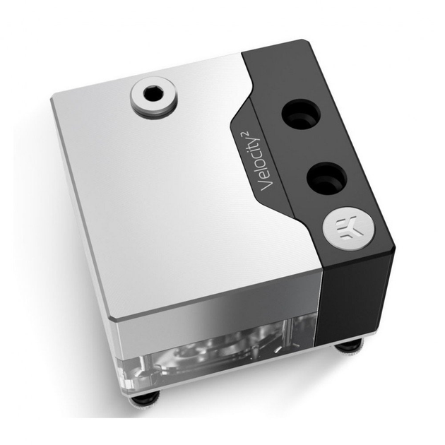 Водоблок Ekwb EK-Quantum Velocity DDC 4.2 PWM D-RGB - 1700 Nickel + Plexi (3831109897539)[74883] - изображение 1