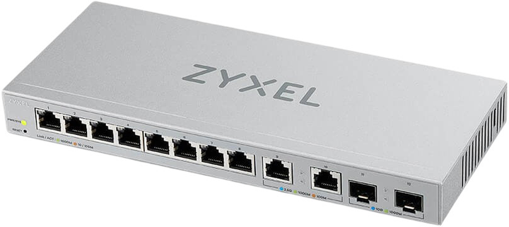 Przełącznik Zyxel XGS1210-12 Web-managed 2x SPF+ (XGS1210-12-ZZ0102F) - obraz 1