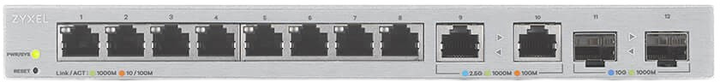 Przełącznik Zyxel XGS1210-12 Web-managed 2x SPF+ (XGS1210-12-ZZ0102F) - obraz 4