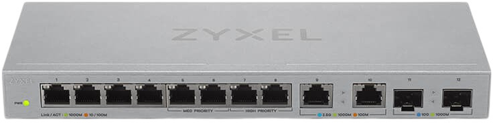 Przełącznik Zyxel XGS1010-12 Unmanaged 2x SPF+ (XGS1010-12-ZZ0102F) - obraz 2