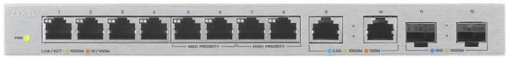 Przełącznik Zyxel XGS1010-12 Unmanaged 2x SPF+ (XGS1010-12-ZZ0102F) - obraz 4