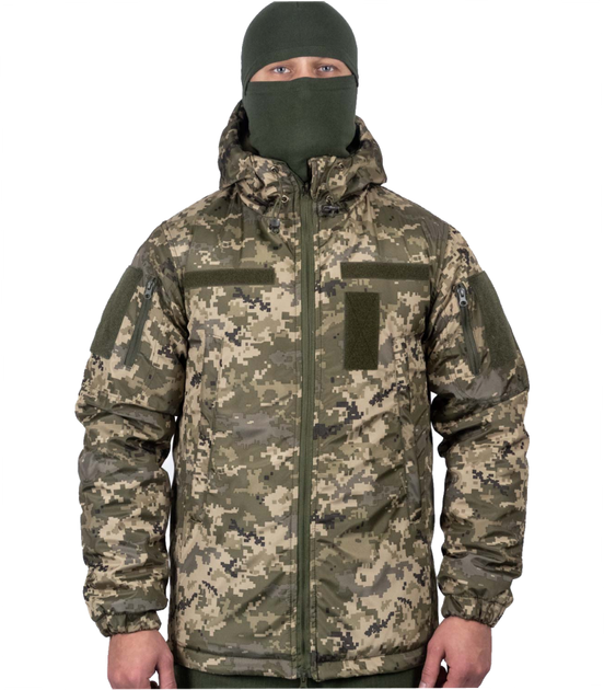 Зимова куртка WinTac Stalker Winter Armor ММ14 Velcro XL піксель - изображение 1