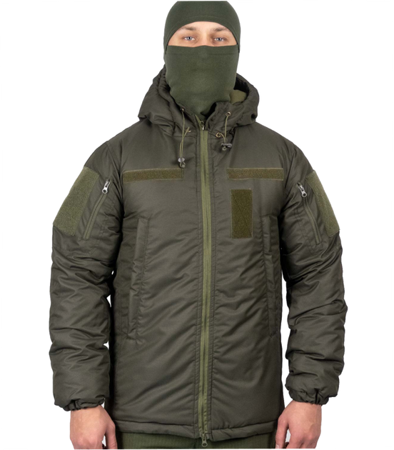 Зимова куртка WinTac Stalker Winter Armor Olive Velcro M Олива - зображення 1