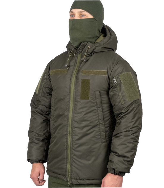 Зимова куртка WinTac Stalker Winter Armor Olive Velcro M Олива - изображение 2