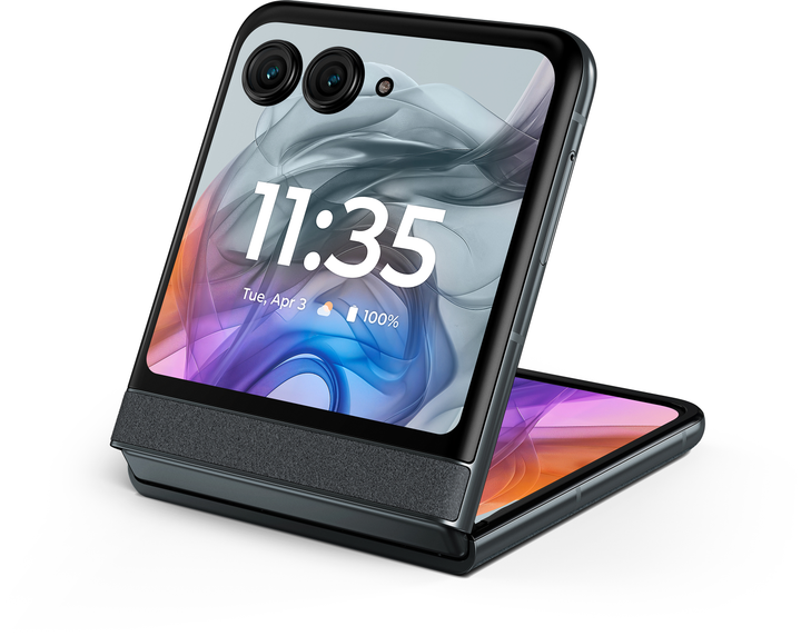 Мобільний телефон Motorola Razr 50 8/256GB Koala Grey (PB200012PL) - зображення 13