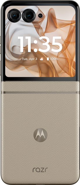 Smartfon Motorola Razr 50 8/256GB Beach Sand (PB200013PL) - obraz 5