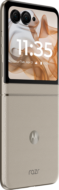 Smartfon Motorola Razr 50 8/256GB Beach Sand (PB200013PL) - obraz 6