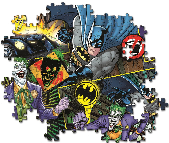 Puzzle Clementoni Batman 104 elementy 25708 (8005125257089) - obraz 2