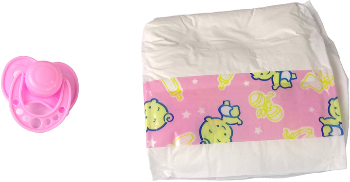 Пупс LEAN Toys з аксесуарами 40 см (5905679072080) - зображення 4