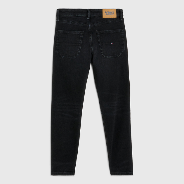 Дитячі джинси для хлопчика Tommy Hilfiger KB0KB08274-1B0 128 см Чорні (8720644019610) - зображення 5