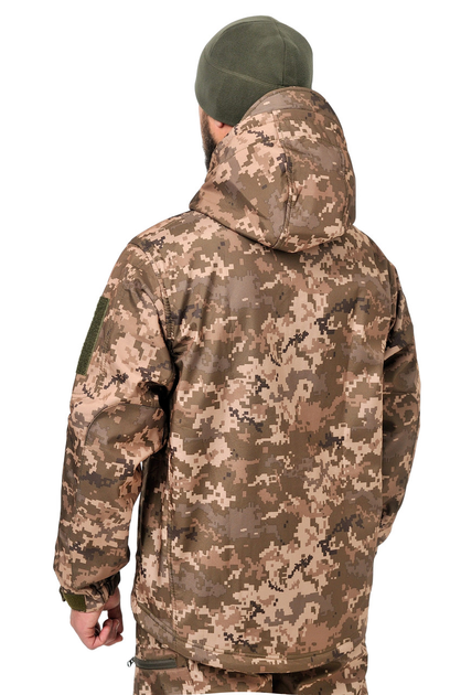 Тактична куртка WinTac Soft Shell Viking MM14 2XL піскель - зображення 2