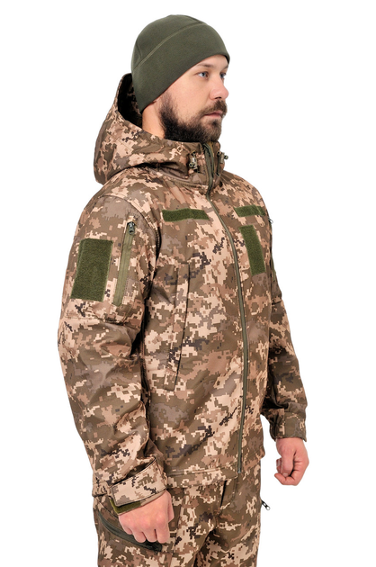 Тактична куртка WinTac Soft Shell Viking MM14 S піскель - изображение 1