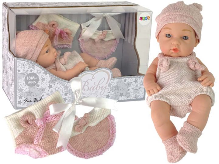 Пупс LEAN Toys Baby So Lovely Рожевий 30 см (5905214972028) - зображення 3