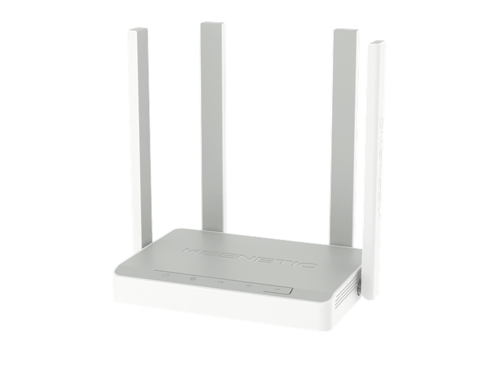 Маршрутизатор Keenetic Speedster (KN-3012) AC1200 с Mesh Wi-Fi и гигабитными LAN-портами, Серый с белым - Фото 1 Маршрутизатор Keenetic Speedster (KN-3012) AC1200 с Mesh Wi-Fi и гигабитными LAN-портами, Серый с белым - изображение 1