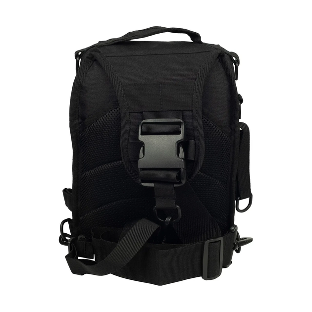 Сумка через плече Tribe Sling Pack 6,5 L T-IE-0003, black - зображення 2