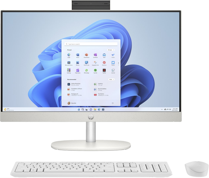 Моноблок HP AiO 24-cr0011nw (95X81EA) White - зображення 1