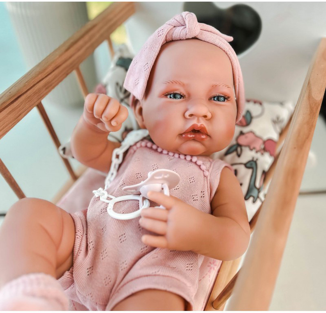 Lalka bobas Antonio Juan Recien Nacido Gabriela 42 cm (8435083654192) - obraz 4