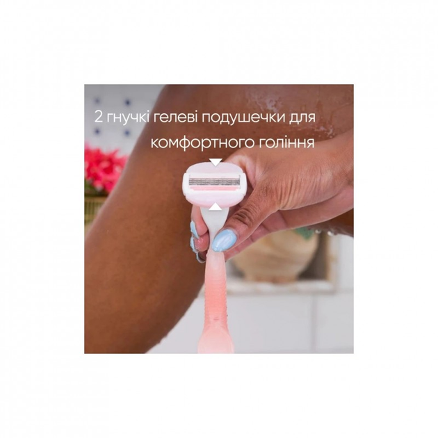 Бритва Gillette Venus Comfortglide Spa Breeze з 2 змінними картриджами (7702018322862) - зображення 3