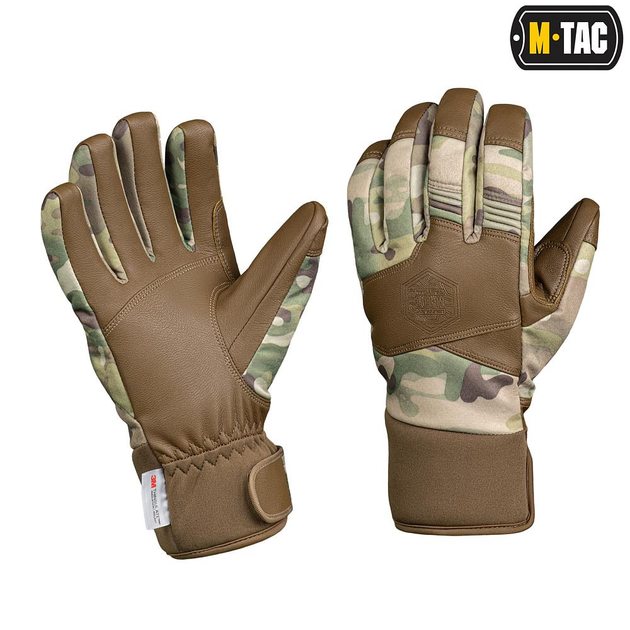 Тактические зимние перчатки M-Tac Thinsulate Pro MC XL - изображение 1