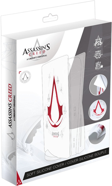 Силіконовий чохол Freaks and Geeks PS5 Assassin's Creed Core Soft Silicone Cover (3701625900351) - зображення 1