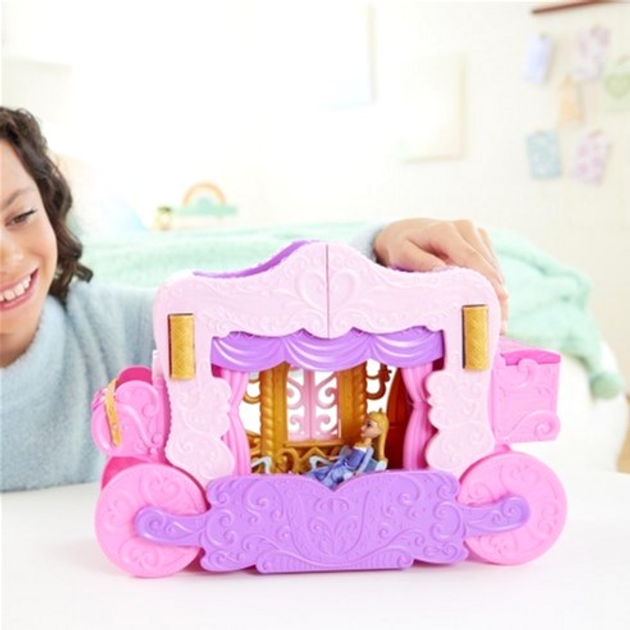Ігровий набір Disney Princess Карета та Замок 2 в 1 (0194735222766) - зображення 4