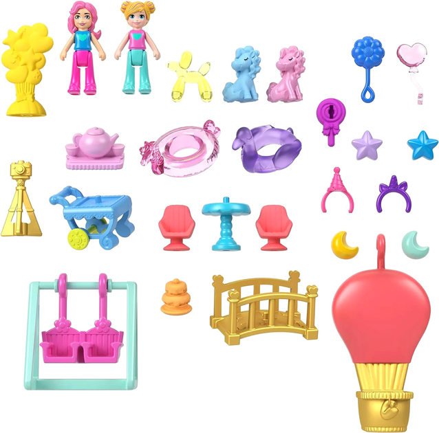 Ігровий набір Polly Pocket Єдиноріг-сюрприз (0194735244966) - зображення 3