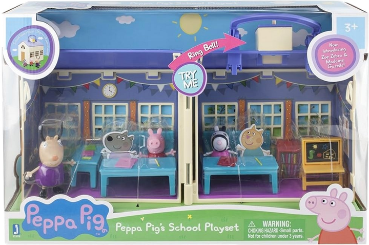 Zestaw do zabawy TM Toys Peppa Pig Szkoła z akcesoriami (0681326926085) - obraz 1