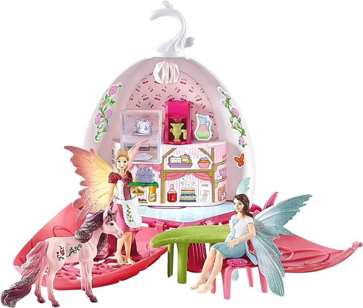 Zestaw do zabawy Schleich Bayala Fairy Cafe Blossom (4059433355672) - obraz 2